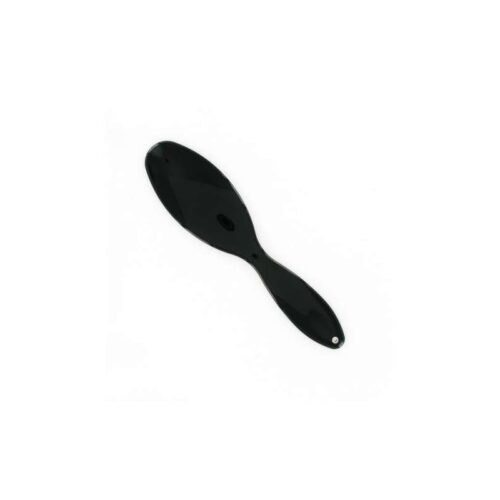 Brosse Petite Taille Laquée Noir